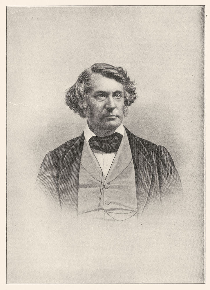POLITICS. Hon Charles Sumner 1907 old antique vintage print picture